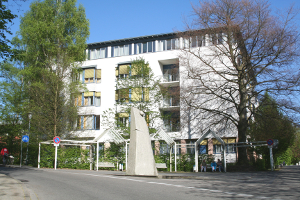 Das Klinikum Mühldorf am Inn in Oberbayern.