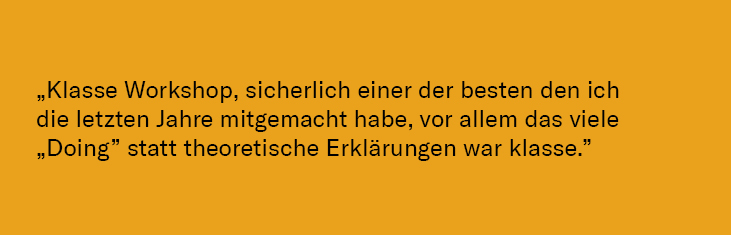 Financial Modeling School Teilnehmerfeedback