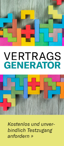 Banner Vertragsgenerator