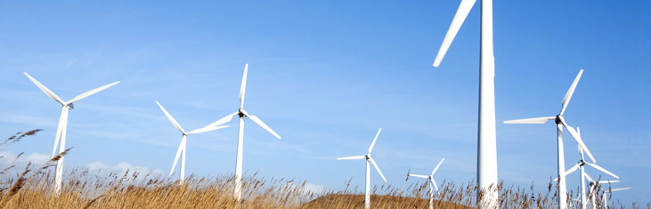 Banner Windräder