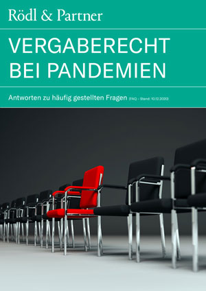 Vergaberecht bei Pandemien Cover