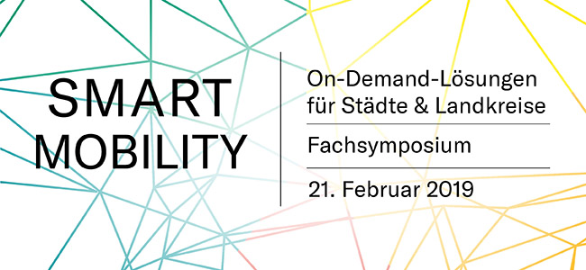Smart Mobility Fachsymposium Banner