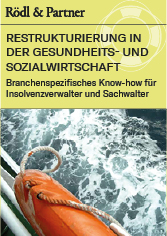 Flyer Restrukturierung Gesundheit und Sozialwirtschaft