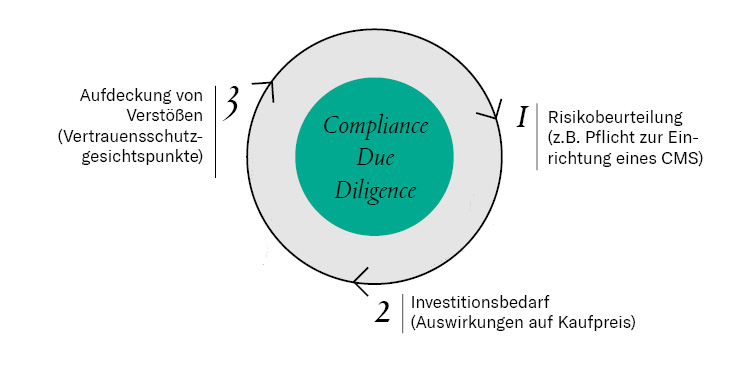 Ablauf der Compliance Due Diligence in der Gesundheits- und Sozialwirtschaft