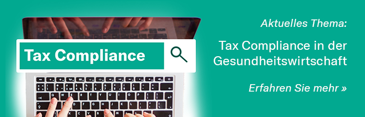 Tax Compliance in der Gesundheitswirtschaft