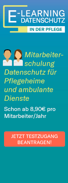 E-Learning Datenschutz Banner